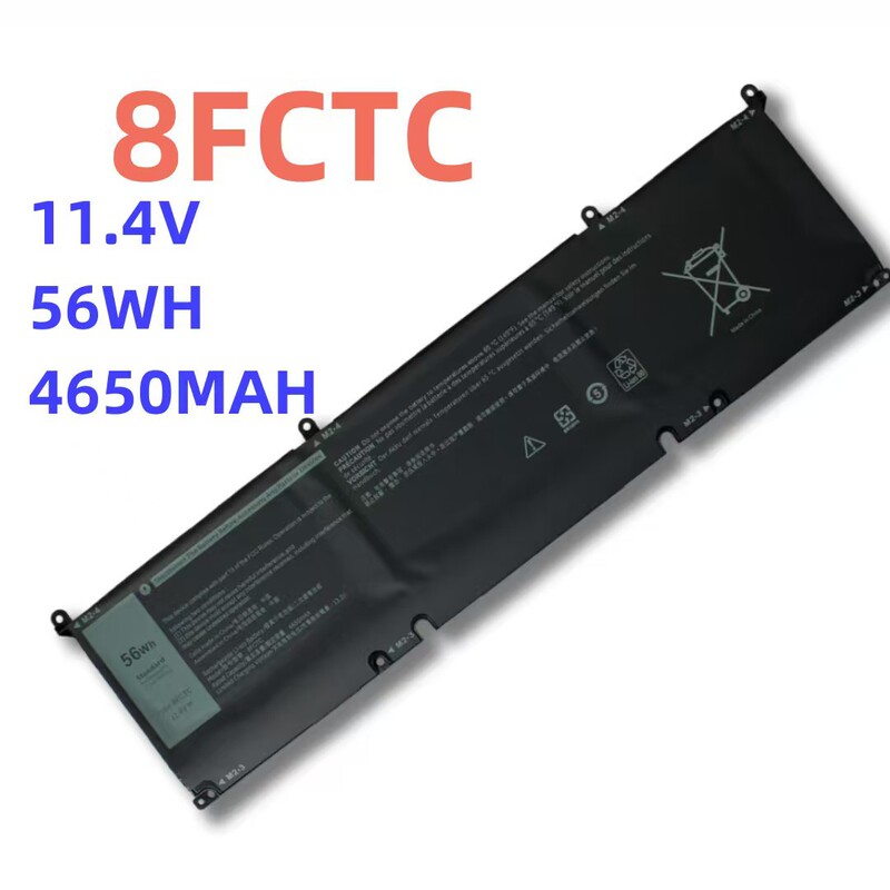 Compatible with Dell XPS 15 9500 9510 5511 5510 5515 battery 8FCTC