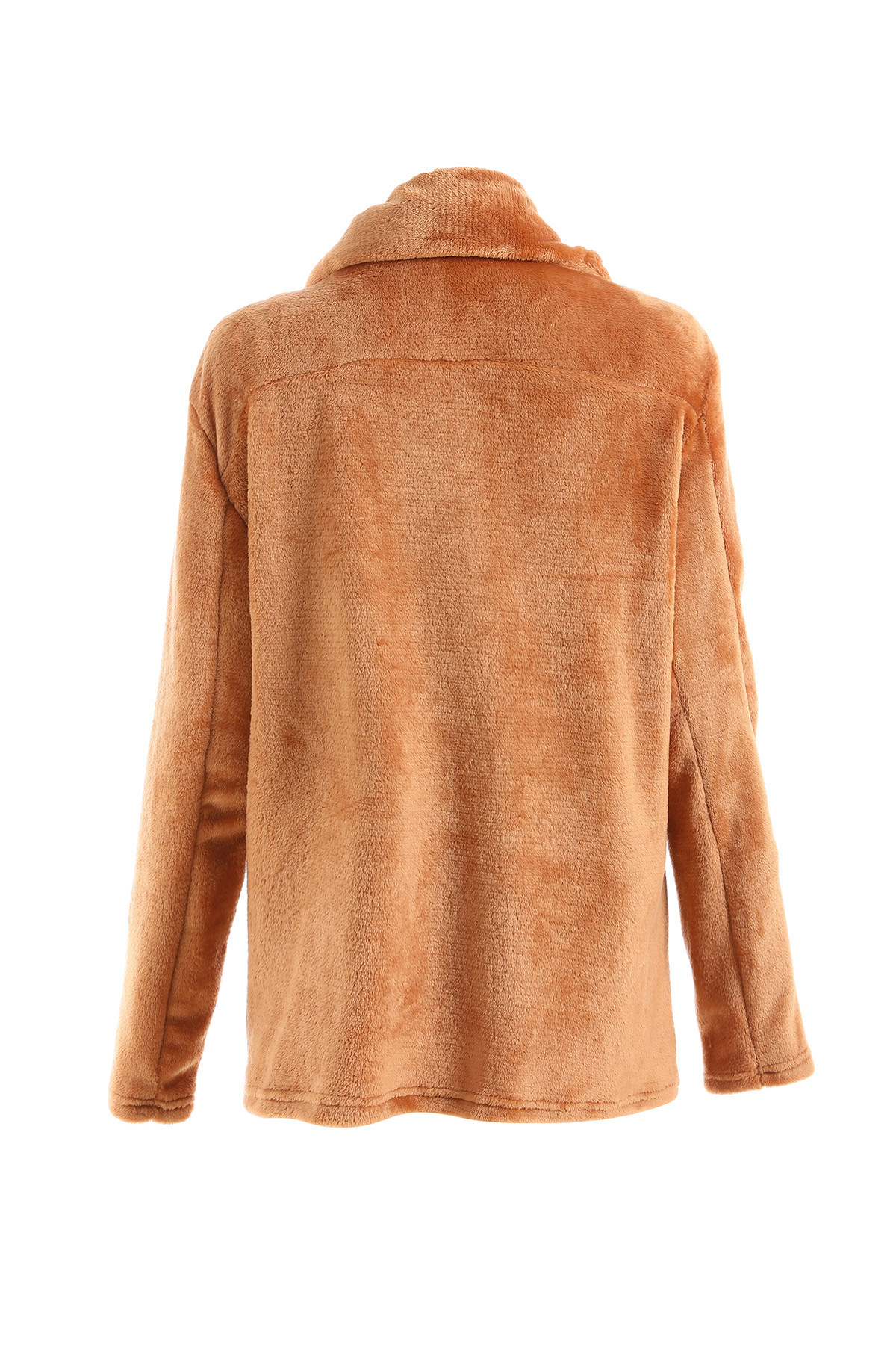 Women's Fur Coat For Winter Warm Plush Suit Collar Jacket_voghion.com