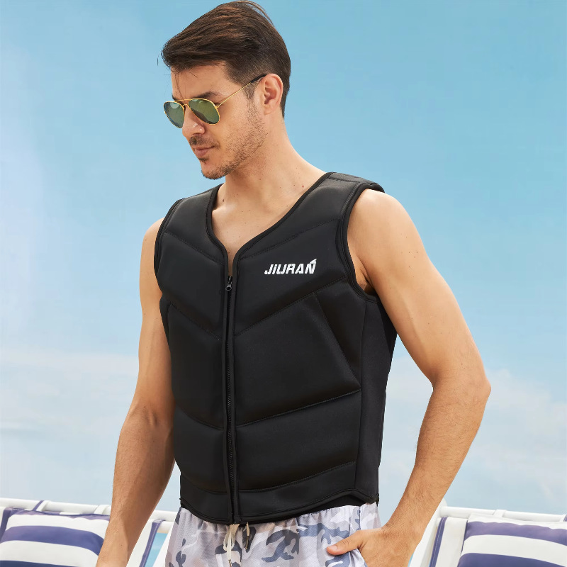 Adult Life Jacket Surfing Rafting Swimming Anti-Drowning Buoyancy Vest Water Park Rescue Protective Vest