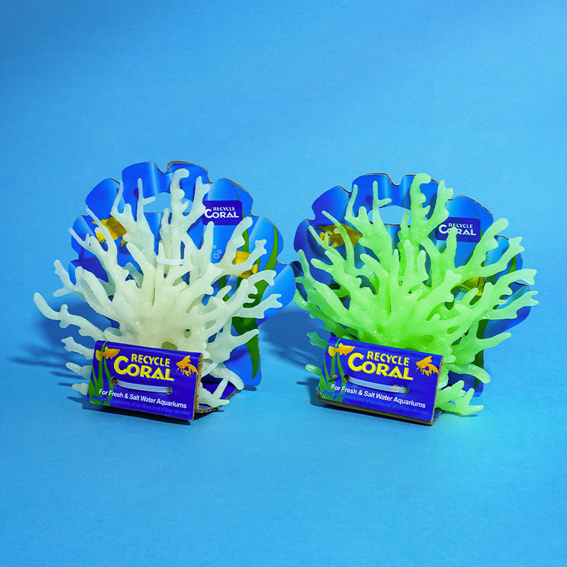 Coral transfronterizo dedicado al paisajismo de acuarios, acuario de simulación de acuario, acuario, peces falsos, tanque de agua de mar, coral blando, secado duro