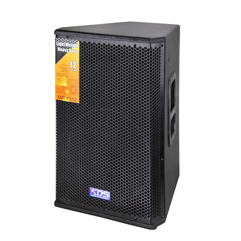 Equipo de audio profesional de ventas directas de fábrica único altavoz profesional pasivo de rendimiento de escenario interior y exterior de dos frecuencias de 15 pulgadas