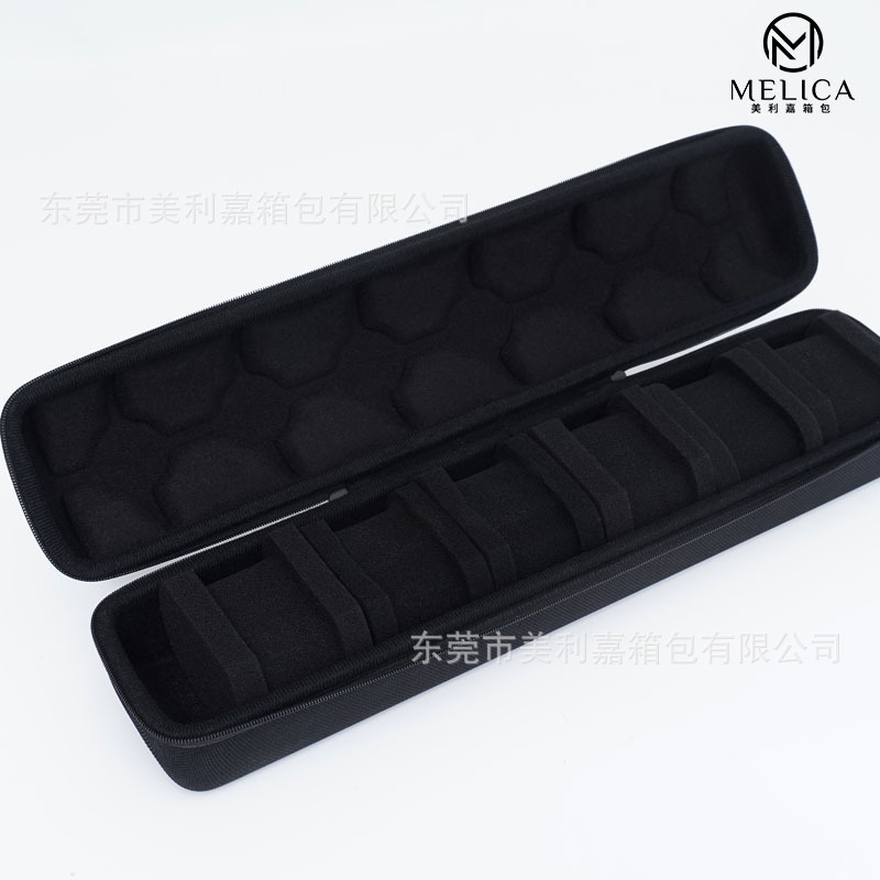 Fábrica directa en stock caja de almacenamiento de relojes caja de reloj EVA de 6 bits reloj profesional colección caja de reloj portátil