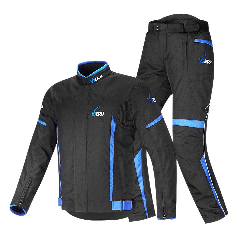voerh Winter Motorcycle Riding Suit Men's and Women's Rally Suit Impact Mitigation Bike Suit Racing Suit Four Seasons