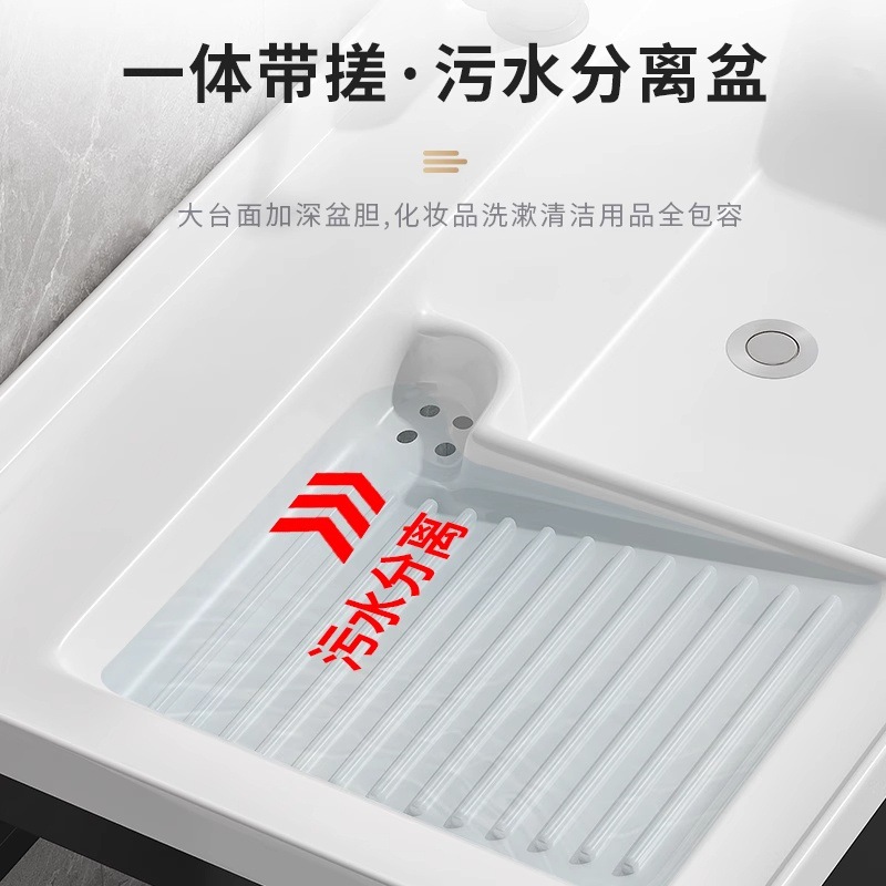 lavabo de balcón lavabo de patio al aire libre lavabo de piso de acero inoxidable soporte lavabo de cerámica con placa de fricción