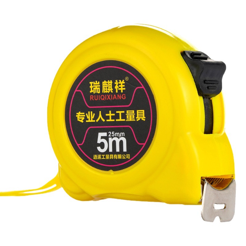 Cinta métrica de acero inoxidable de 5 metros, mini regla de carpintero resistente a caídas, cinta métrica retráctil automática, regla de caja, regla circular, herramienta de medición al por mayor
