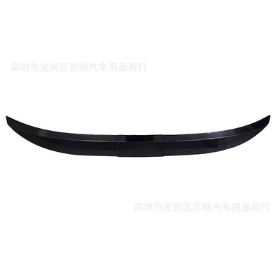 Car Modification Universal Rear Wing, No-Drill Three-Section Adjustable Adhesive Personalized Sedan Sports Car Spoiler Decoration (Fixed wind wing) - all-black