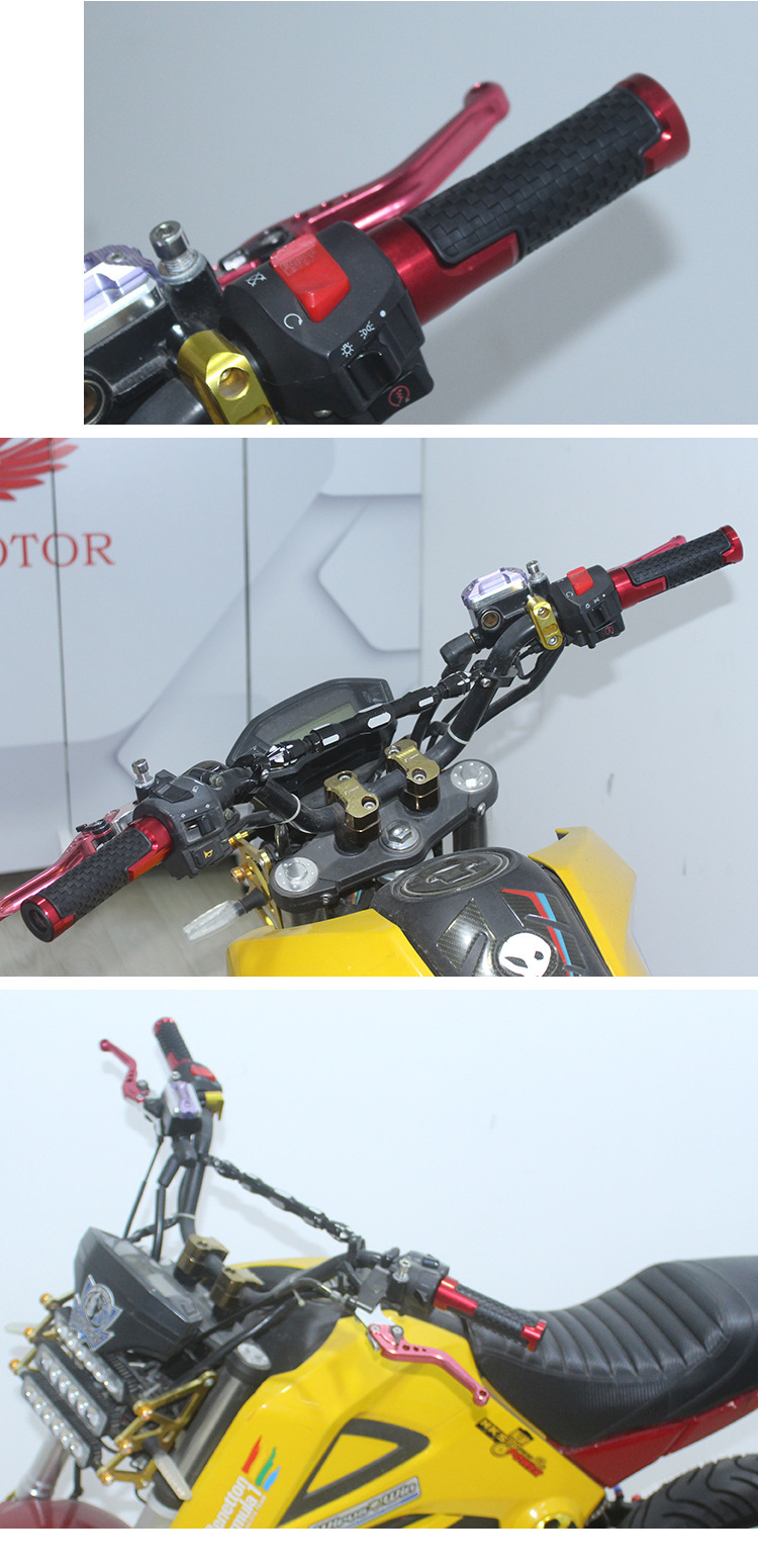 Southeast Asian Motorcycle Modification Accessories, Universal Non-Slip Handlebar Grips, Multi-Color Yamaha Grips