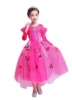 Autumn dress for princess, skirt, small princess costume, children's suit, long sleeve, tulle