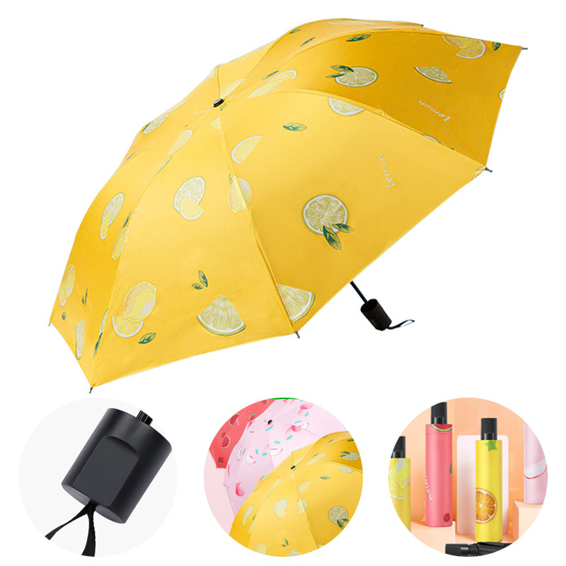 超軽量フルーツ傘、晴雨兼用傘、折りたたみ日よけ、日よけ、UVカット、メーカーでカスタマイズ可能|undefined