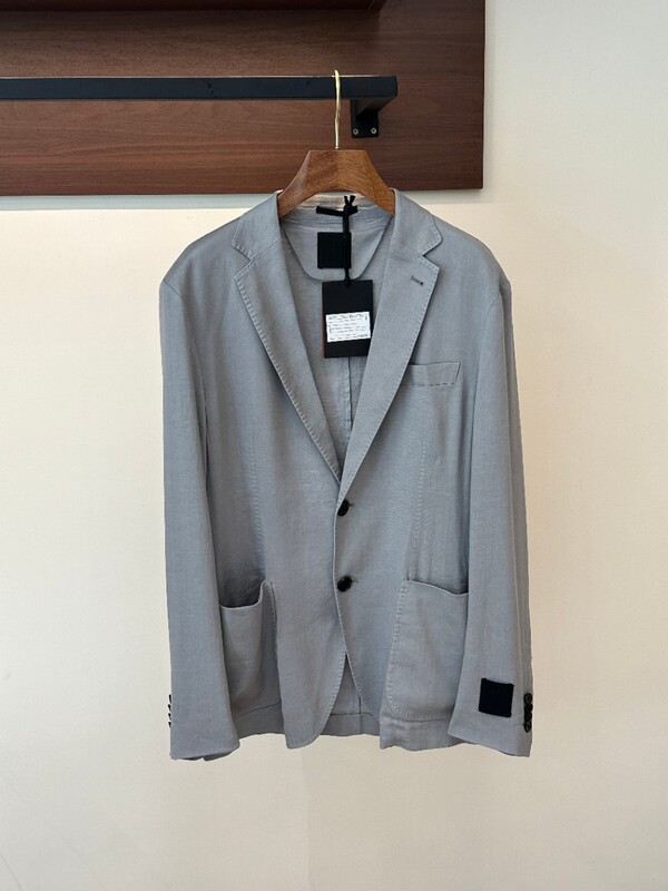Zeg Men's Old Money Style Wool Fiber Soft and Lightweight Spring Casual Blazer for Men Zeg Men's Old Money Style Wool Fiber Soft and Lightweight Spring Casual Blazer for Men