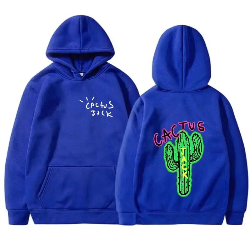 2024 Nuevo Cactus Jack Hip Hop Rap Suéter deportivo Street Dance Suéter Casual para hombres y mujeres Lana