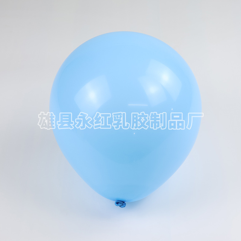 Suministro directo de 10 pulgadas 1.8g globo mate de decoración globo mate de fiesta globo