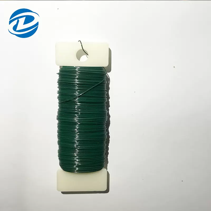 烤漆铁丝0.35mm*50m墨绿色手工艺丝圣诞DIY编织丝装饰彩色金属丝