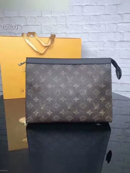 Men's Handbag 2023 New Style Old Floral Pattern Business Casual Large Capacity Clutch Bag Trendy Men's Envelope Bag