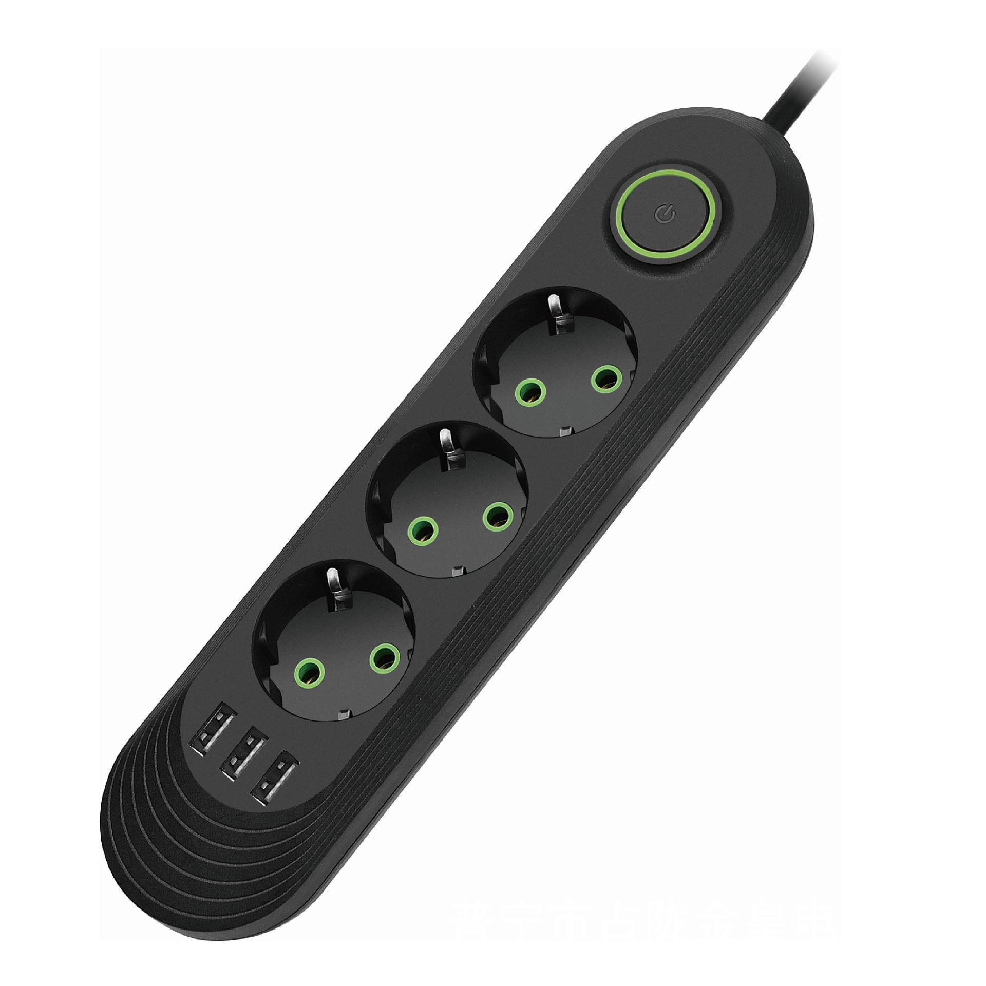 Dos conectores redondos dos pines redondos estándar europeo agujero europeo agujero europeo enchufe USB fábrica de enchufe