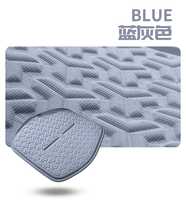 New Car Cushion Four Seasons Universal Summer Cool Mat Ice Silk Gel Seat Cushion Honeycomb Office Cool Mat