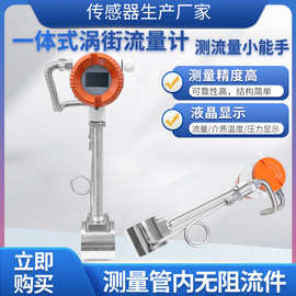 隆旅WJL-101涡街流量计智能型一体式涡街流量计蒸汽液体水气体
