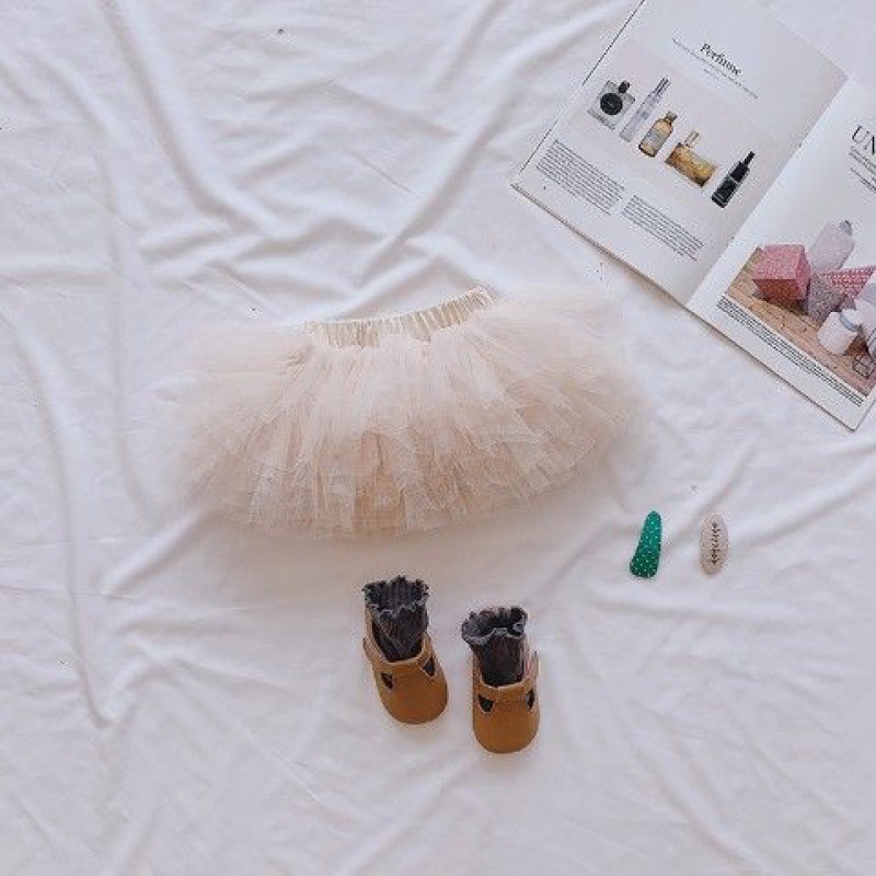 Falda de niña nueva falda de princesa 2021 falda de gasa de pastel de bebé falda de tutú de todo fósforo para niños falda corta estilo occidental