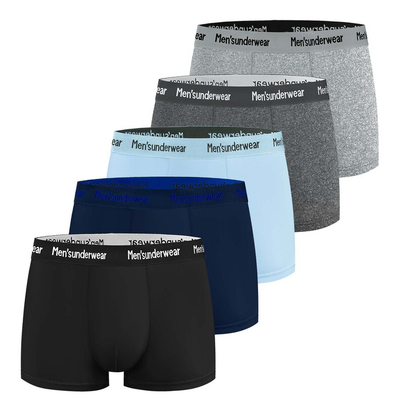 Cross-border foreign trade platform: European and American size men's breathable boxer briefs, comfortable and breathable, wholesale from manufacturer Cross-border foreign trade platform: European and American size men's breathable boxer briefs, comfortable and breathable, wholesale from manufacturer