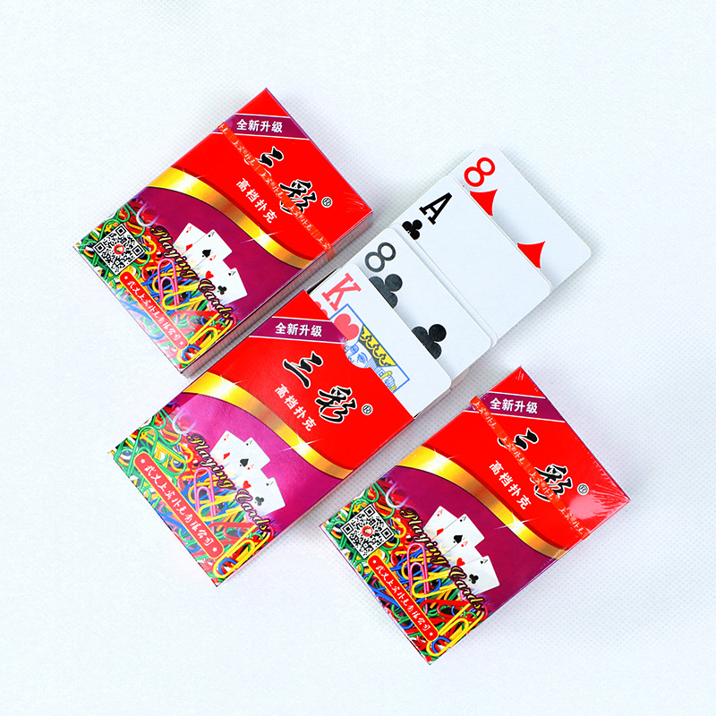 Three-color 917 thick and hard playing cards outdoor entertainment game family gathering durable playing cards wholesale