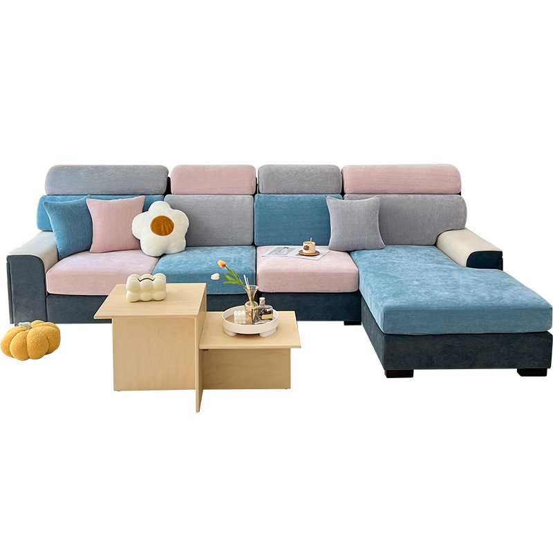 Cubierta del sofá cubierta todo incluido asiento de concubina cuatro estaciones universal sofá cojín cubierta del sofá toalla elástica