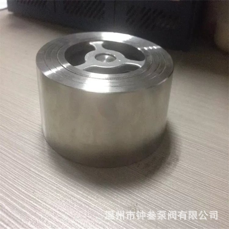 H71H-16C DN65 蒸汽式对夹止回阀 双瓣式对夹止回阀 对夹止回阀