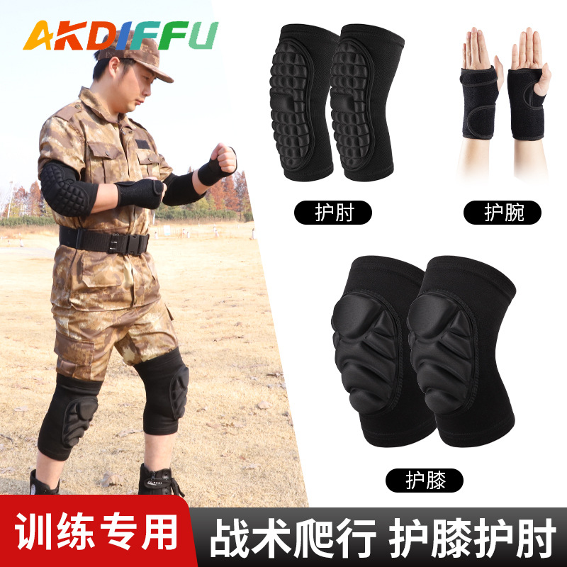 Suministros al aire libre esponja engrosada rótula danza transpirable rodilla corriendo baloncesto anti-colisión rótula cubierta