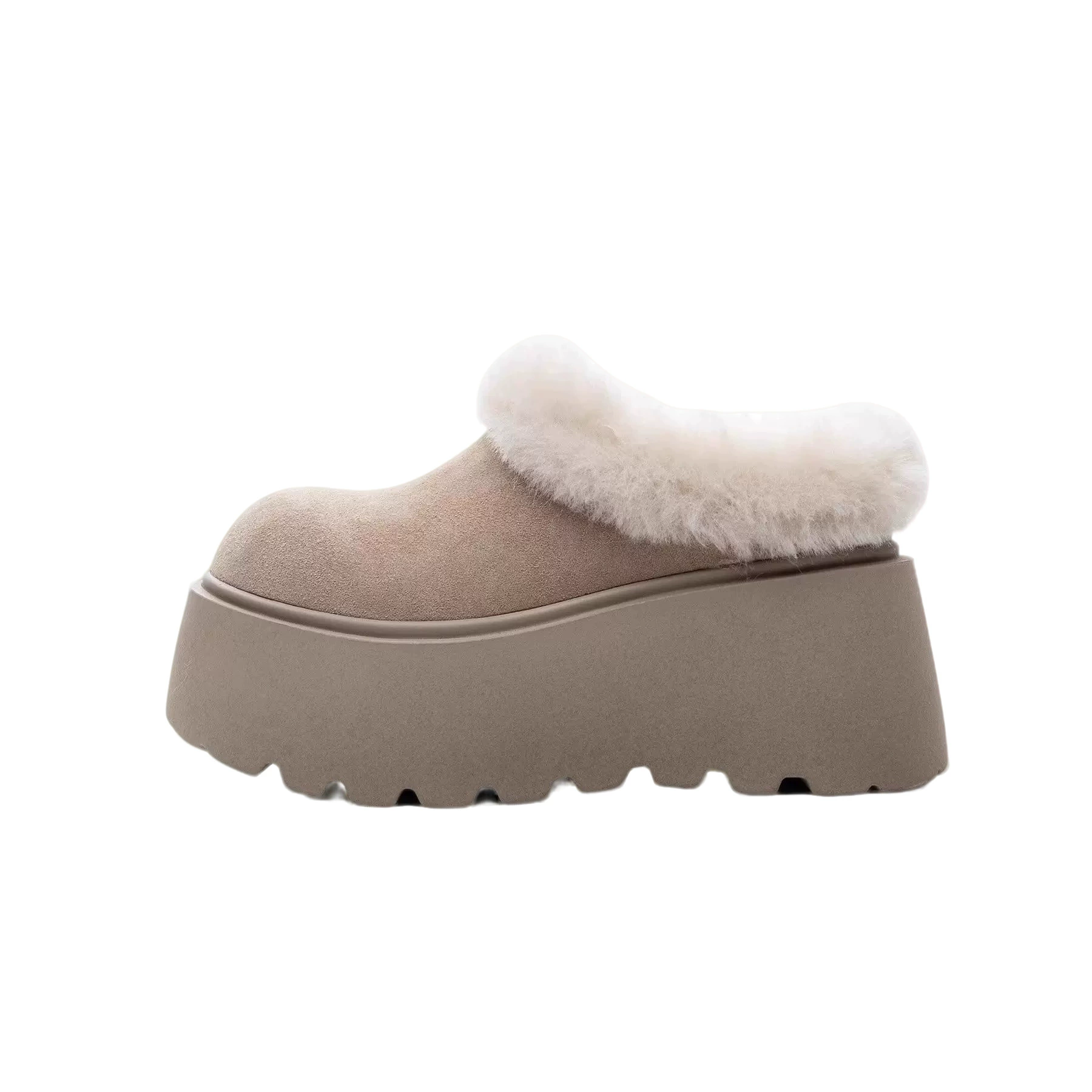 Keep warm slippers platform, footwear, high boots