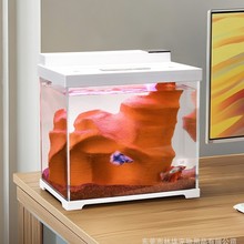 鱼缸造景装饰套餐水草假山小摆件树脂水族懒人一体成景造型盆景