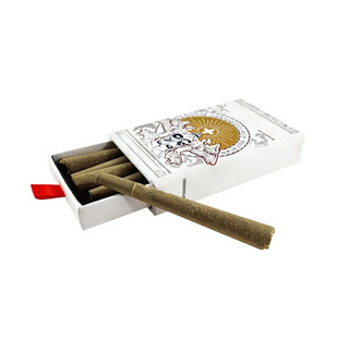 Drawer-Type Box with Ribbon, Empty Cigarette Box with Inner Tray, Handmade High-End Paper Cigarette Box, Processing and Customization