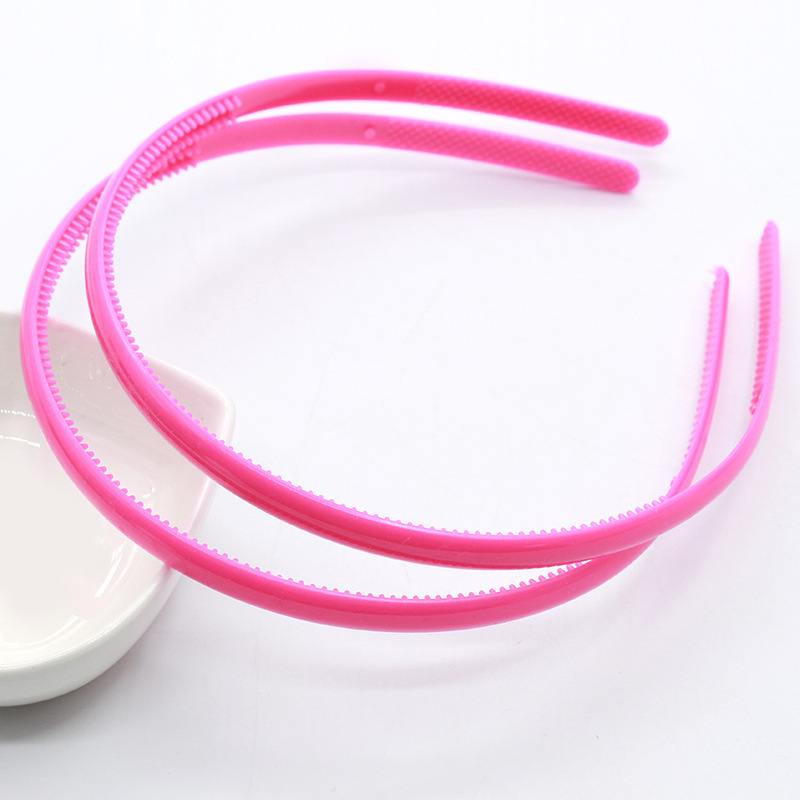 Diadema de los niños de color caramelo de estilo coreano diadema de plástico dulce diadema de acrílico multicolor horquilla dentada fabricante