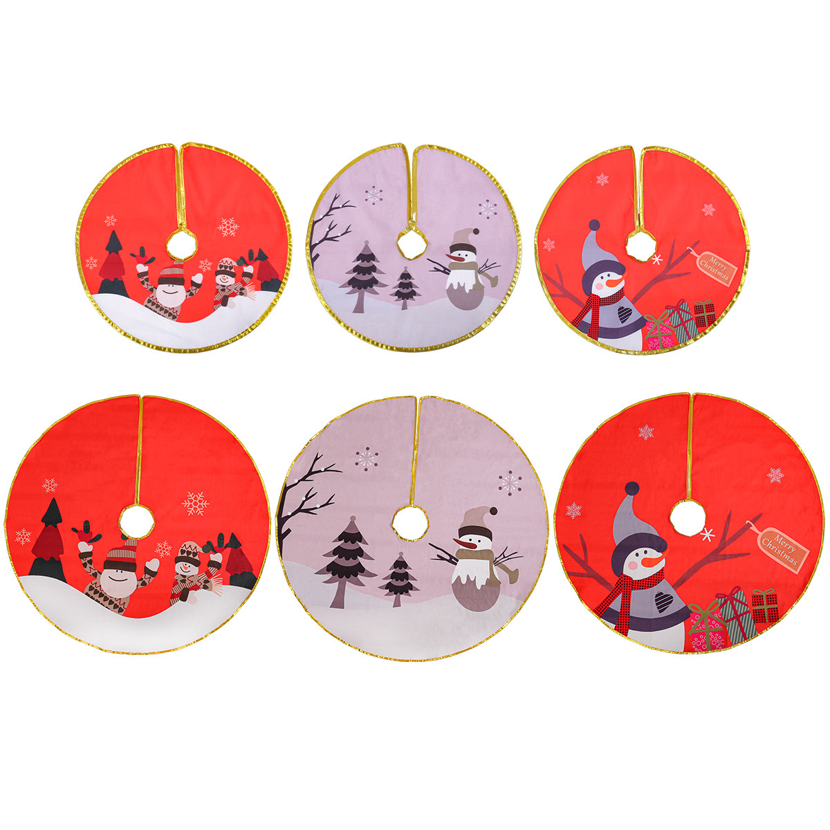 Navidad transfronteriza Phnom Penh decoración decoración de decoración del delante de Santa Claus impresión de árbol de Navidad