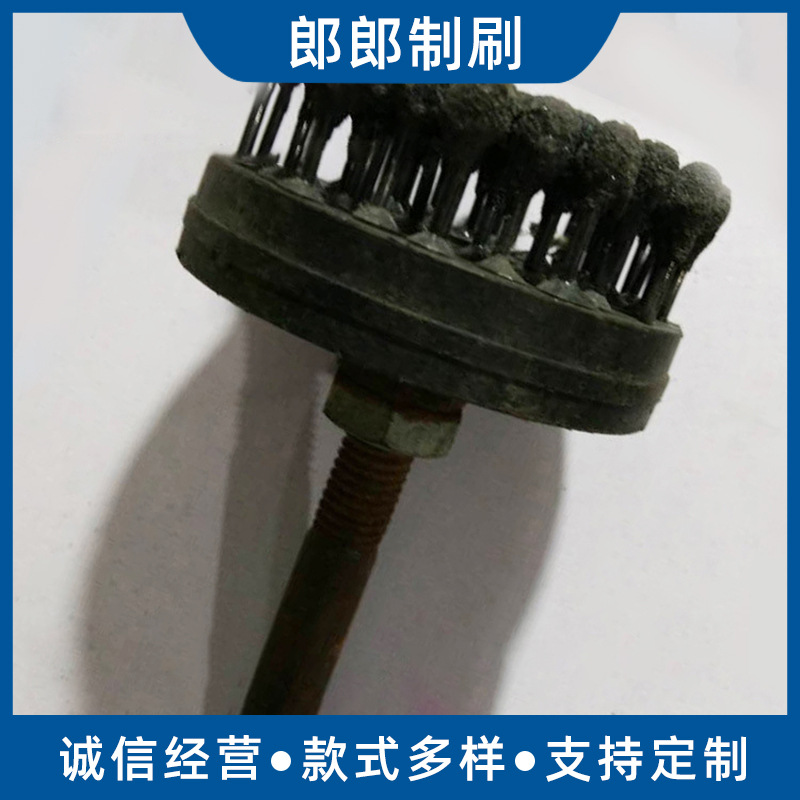 厂家供应碳化硅 抛光 圆盘刷  汽缸研磨球头刷