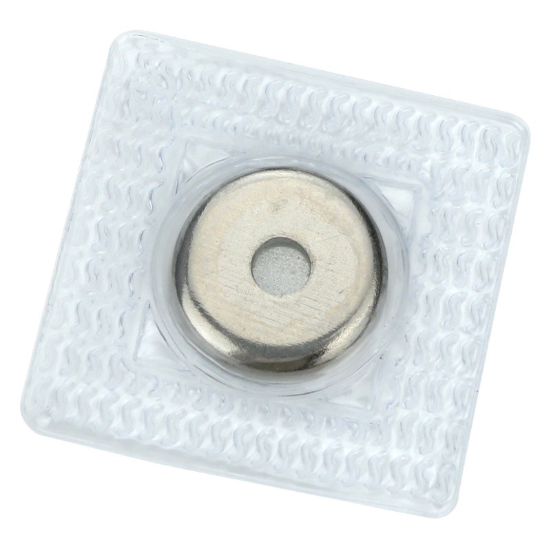 Directo de fábrica hebilla invisible bolsa de succión hebilla de hierro ropa bolsa imán hebilla accesorios fuerte succión magnética oscuro