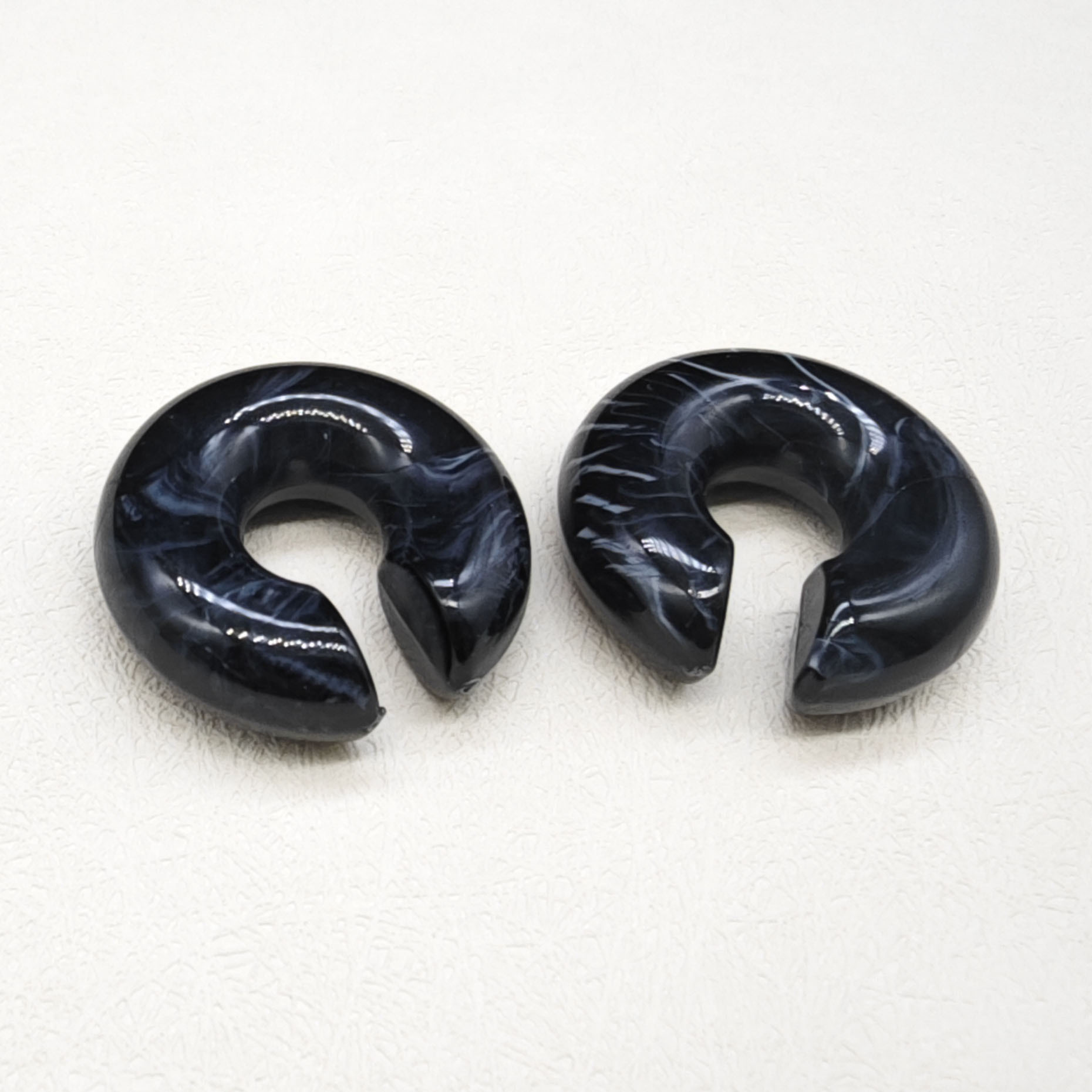 8g Weight Alloy Ear Needle Material Ear Cuffs Classification 1 Pair Quantity Casual Occasion Alloy Material C Shape Pattern Women's Gender Cute Style 1 Pair Cute C Shape Alloy Ear Cuffs 3