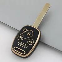 YHC Стильный Ключевой Пакет Чехол для Honda Accord, CRV, Odyssey, Fit - Совместим с 7-м и 8-м поколением
