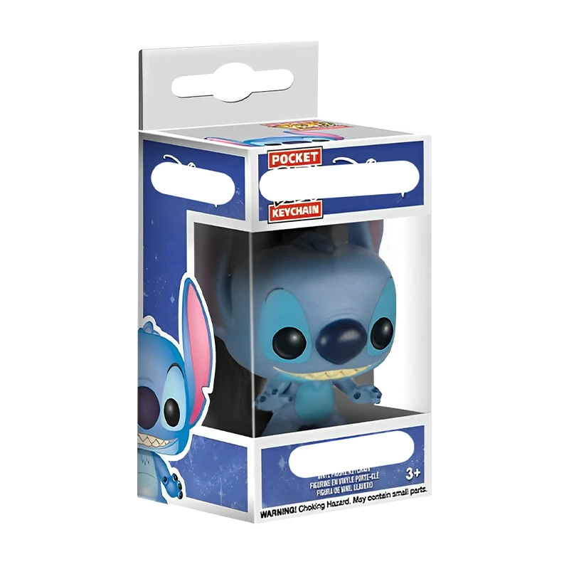 Брелок POP 636 Stitch виниловая фигурка, металлическое кольцо, 6×5×8 см