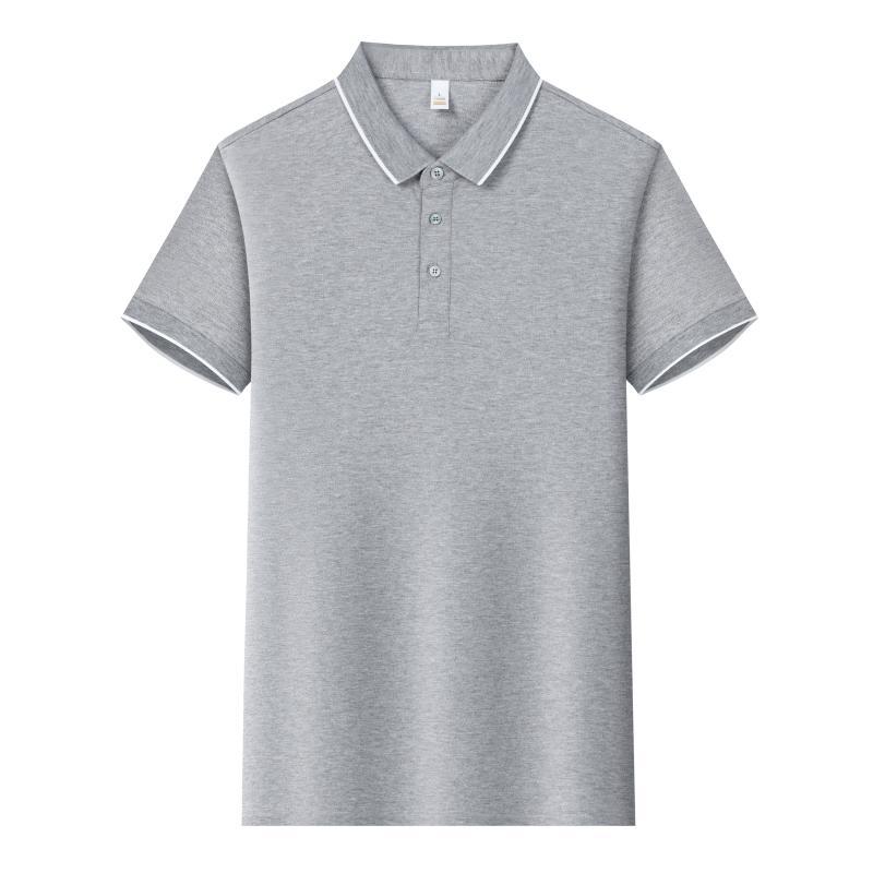 220g peso pesado Solona POLO camisa verano antibacteriano fresco para hombres y mujeres primavera y verano