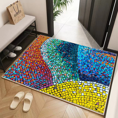 TEMU Wholesale Amazon American Print Entrance Mat, Stain-resistant and Easy to Clean, Door Mat for Entrance, Anti-slip Foot Mat