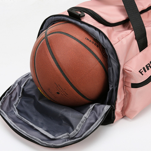 Large-capacity travel bag, dry and wet separation, outdoor sports fitness bag, men's basketball backpack, cycling bag, independent shoe compartment
