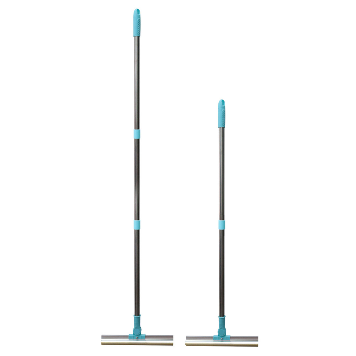 Raspador de pelo para mascotas con mango largo, herramienta para eliminar el pelo de gatos y perros, raspador de alfombras, removedor de pelo grande de acero inoxidable.