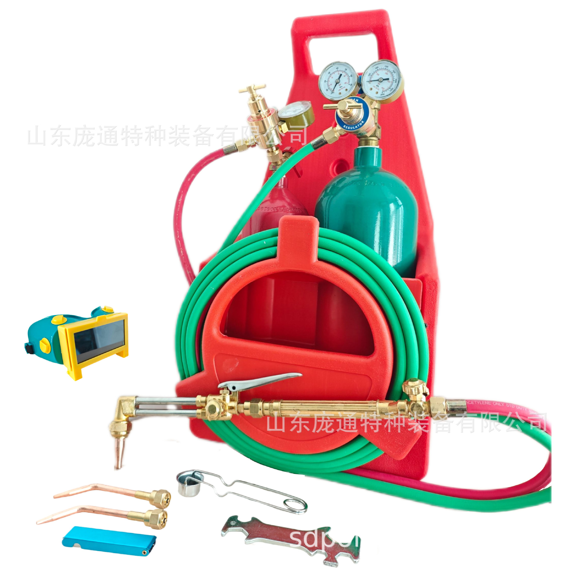 【工厂】氧焊套装乙炔组套手提焊具CGA200 CGA540焊割两用4L