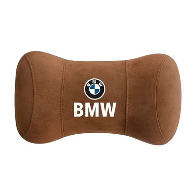 Headrest Neck Pillow New 5 Series - bmw-brown-one-30cm-long-9cm-wide-17cm-high