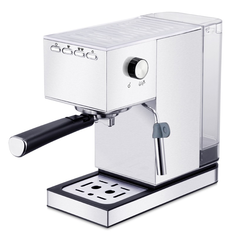 Transfronterizos caseros semiautomáticos máquina de café italiana tipo presión de acero inoxidable concentrado de alta calidad máquina de café al por mayor
