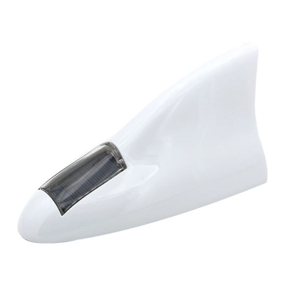 vehicle antenna: rear-end warning light radio antenna