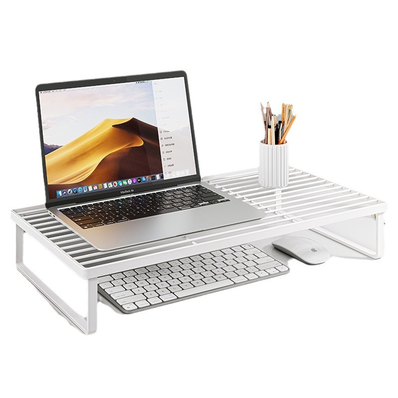 Soporte para computadora portátil Soporte de enfriamiento Soporte para monitor de escritorio Soporte para almacenamiento de escritorio
