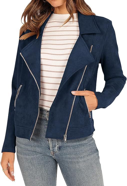 Women's Casual Solid Color Pocket Zipper Coat display picture 25
