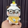 (not including baby) pineapple bib + headband + black frame