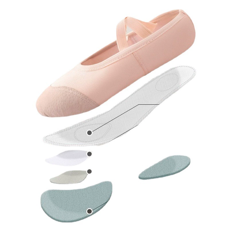 Детская танцевальная обувь без шнуровки