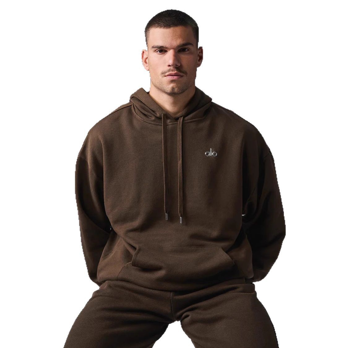 2025 transfronterizo otoño y invierno americano letras encapuzadas más chaqueta de terciopelo deportivo casual chaqueta pantalones largos chaqueta encapuzada set